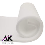AK TRADING CO. Upholstery Foam Cushion (Seat Replacement, Upholstery Sheet, Foam Padding), High Density (2x24x72),White 2x24x72