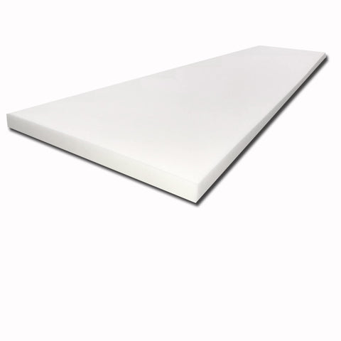 FoamTouch Upholstery Foam Cushion, 2'' L x 30'' W x 72'' H, Medium Density 2x30x72 1 Count (Pack of 1)