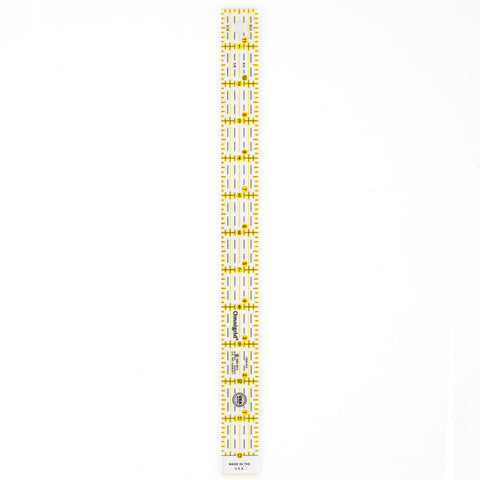 Omnigrid Quilter's Ruler, 1" x 12-½", Clear