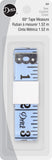 Dritz Super Tape Measure Fiberglass Sewing Accessories, 3/4"x60", Blue Extra Wide 3/4"x60"