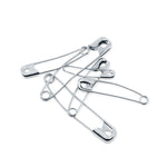 Dritz 3328 Curved Safety Pins, Assorted Sizes with Storage Box (90-Count)
