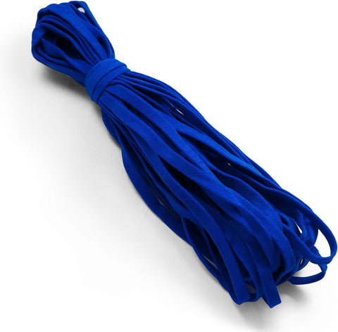 Expo International 1/4" Ultra Soft Knit Elastic Band-10 Yards | Royal Blue Trim