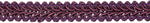 Trims by the Yard Alice Classic Woven Braid, Purple (5 Yard Trim, 20 Yard Cut