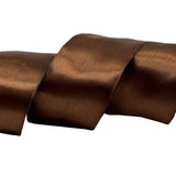 Morex Ribbon Wired Satin Ribbon, 2-1/4 inch by 10 Yards, Brown, 09640/10-237 2-1/4 inch by 10 yard