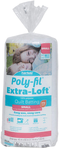 Fairfield Poly-Fil Extra-Loft Batting Crib 45" X 60"
