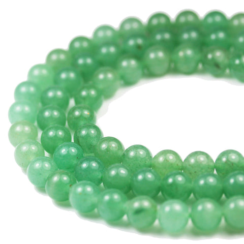 Natural Gemstone Beads for Jewelry Making Energy Healing Crystals Jewelry Chakra Crystal Jewerly Beading Supplies Aventurine 10mm 15.5inch About 36-40 Beads
