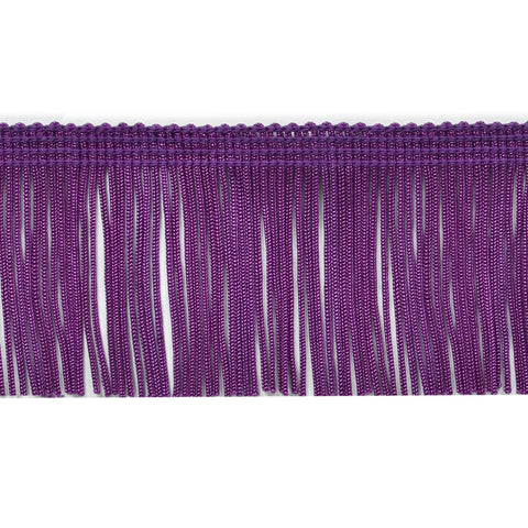 Expo International 10 Yards of 2" Chainette Fringe Trim, 10 yd x 2", Berry