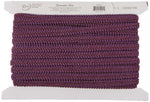Trims by the Yard Alice Classic Woven Braid, Purple (5 Yard Trim, 20 Yard Cut