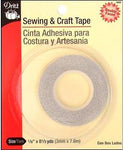Dritz 400 Sewing & Craft Tape , 1/8-Inch x 8-1/3-Yard , White