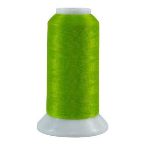Superior Threads Bottom Line 2-Ply 60-Weight Polyester Embroidery Quilting Sewing Thread - 3,000 Yard Cone (#644 Lime Green)