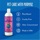 Earthbath Ultra-Mild Wild Cherry Puppy Shampoo - Tearless & Extra Gentle for Puppies' Sensitive Skin, Aloe Vera, Vitamin E, Give Your Puppy a Brilliant and Quality Shine, Made in USA - 16 fl. oz