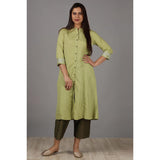 in. fuse by Shoppers Stop Polyester Embroidered Full Length Women's Palazzos
