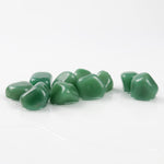 Nvzi 10 Packs of Brazilian Tumbled Polished Natural Green Aventurine Crystals, Crystals and Healing Stones Quartz Bulk for Wicca, Reiki, Healing Energy, Chakra Stones, Witchcraft Supplies