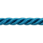 Expo International Charlotte 3/16" Twisted Cord Trims, Turquoise