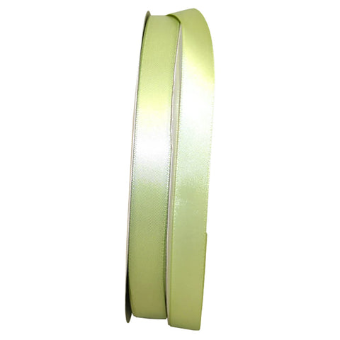 Reliant Ribbon 4950-542-03C Double Face Satin Ribbon, 5/8 Inch X 100 Yards, Lime Juice