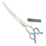 HASHIMOTO Curved Scissors for Dog Grooming,Light Weight,Pet grooming shears,Designed for right and left handers.(Curved 7.5") 7.5"