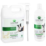Lillian Ruff Calming Oatmeal Pet Shampoo for Dry Skin & Itch Relief with Aloe & Hydrating Essential Oils - Replenish Moisture & Deodorize -Gentle Dog Shampoo for Normal/Sensitive Skin (Gallon & Pump) Oatmeal Shampoo Gallon with Pump