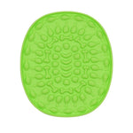 Dog Lick Pad Dog Washing Distraction Device Slow Eating Lick Mat for Dogs Peanut Butter Lick Pad with Super Suction for Pet Bathing Grooming, and Dog Training (Green1) Green1
