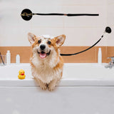 YELL Dog Bathing Suction Cup Tether,Dog Grooming Tub Restraint and Pet Bathing Tether - Any Size Dog Cat
