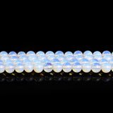Natural Stone Beads 8mm Opal Gemstone Round Loose Beads Crystal Energy Stone Healing Power for Jewelry Making DIY,1 Strand 15"