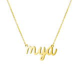Awegift Personalized Name Necklace 18K Gold Plated New Mom Bridesmaid Gift Jewelry for Women Madelyn