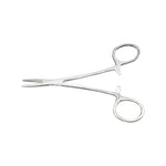 Motanar Professional Stainless Steel Pets Dogs Cats Hemostat Forceps Scissors Ear Hair Clamp Pulling Shears Plier Pet Dog Trimmer Accessories Straight Silver