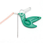 Dritz Hummingbird Threaders Needle Accessories, None,Green, 7/8" x 1-7/8"