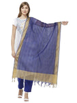 TRENDLOOK Women's Solid Cotton Silk Dupatta