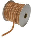 May Arts 3/8-Inch Wide Ribbon, Antique Gold Velvet