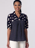 McCall's Patterns M7359 Misses' V-Neck Dolman Sleeve Tops, ZZ (Large-X-Large-XX-Large)
