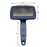 YIRU Large Firm Slicker Brush for Dogs Goldendoodles,Extra Long Pin Slicker Brush for Dog Pet Grooming Pins and Deshedding,Removes Long and loose Hair,Undercoat,25mm(1")