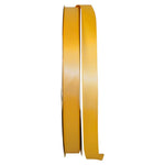 Reliant Ribbon 4950-035-03C Double Face Satin Ribbon, 5/8 Inch X 100 Yards, Gold