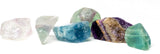 DesertUSA 1 lb Bulk Rough Crystal Stones for Tumbling, cabbing, polishing, feng Shui, Reiki Healing, Crystal Healing and Collecting. (Fluorite) Fluorite