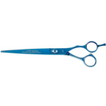 Master Grooming Tools 5200 Blue Titanium Shears — High-Performance Shears for Grooming Dogs - Straight, 7½" 7.5-Inch Straight