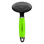 CONAIRPRO dog & cat Dog Brush for Shedding, Medium Slicker Brush with Reinforced Metal Tips, Ideal for Midsized Breeds