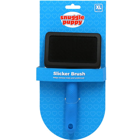 Snuggle Puppy Grooming - Slicker Brush for Dogs - Extra Large - Easy to Use for Grooming, Dematting, and Removing Loose Hair from Pets