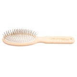 Chris Christensen Dog Brush, 20 mm Oval Pin Brush, Original Series, Groom Like a Professional, Stainless Steel Pins, Lightweight Beech Wood Body, Ground and Polished Tips 20mm
