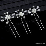 Bridal Wedding Hair Vine,Extra Long Pearl and Crystal Beads Bride Head Piece,Silver Hair Accessories for Women and Girls (Silver) Silver