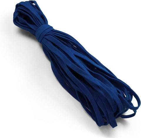 Expo International 1/4" Ultra Soft Knit Elastic Band-10 Yards | Navy Blue Trim