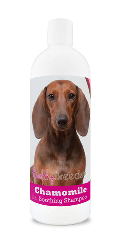 Healthy Breeds Dachshund Chamomile Soothing Dog Shampoo 8 oz Dachshund, Brown
