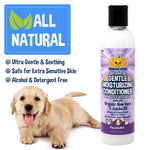 Premium Natural Moisturizing Dog Conditioner | Conditioning for Dogs, Cats and More | Soothing Aloe Vera & Jojoba Oil | 1 Bottle 8oz (Lavender) Lavender 8oz