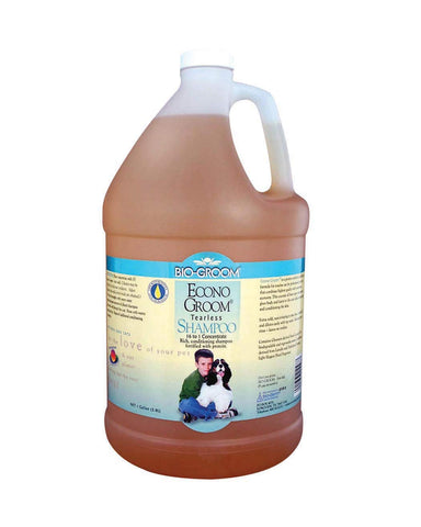 Bio-Groom Econo-Groom Dog and Cat Shampoo, 1-Gallon, Packaging May Vary