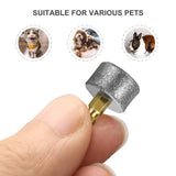 2-Pack Nail Grinder Replacement-Dog Nail Grinder Replacement Tips-Professional Spare Grinding Head for Dog Electric Claw Nail Grooming Tool
