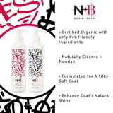 N+B Dog Conditioner | Conditioner for Dogs w/ Coconut Oil, Organic Aloe Vera & Argan Oil | Enhances Coat & Fur’s Natural Shine | Anti-Itch, Hypoallergenic, Eliminates Odor | 10oz