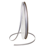 Morex Ribbon 06606/00-012 Grosgrain Fabric Ribbon, 1/4" x 100 Yd, Silver