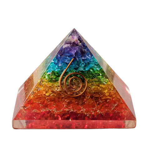 Energy Generator Orgone Pyramid for E-Energy Protection & Healing- meditation orgonite pyramids/crystal chakra