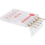 SINGER Ball Point Sewing Machine Needles, Size 70/10, 90/14-5 Count 70/10, 80/12 (5-Pack) 5.0