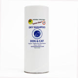 Dry Powder Shampoo for Dogs and Cats, Cleaning and Deodorizing, Healing and Soothing, Shaker Bottle, No Water, Talc Free, Odor Eliminator, 28 oz. Made in Maine. 28.0 Ounces