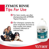 Zymox Medicated Pet Rinse, 1 Gallon