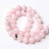 45pcs 8mm Natural Pink Opal Jades Stone Beads Round Loose Spacer Beads for Jewelry Making DIY Bracelets Crystal Energy Healing Power Stone (8mm, Pink Opal Stone)